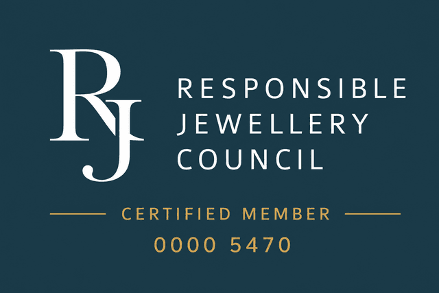 Responsible Jewellery Council certified member 0000 5470